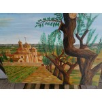 Средна картина масло на платно Испания - 3785